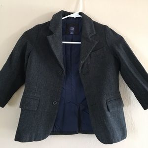 Wool toddler blazer